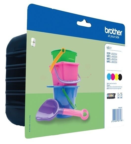 Tinte / Brother - LC-221 VAL BP
