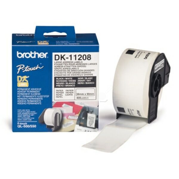 DK11208 Original Etikettenrolle Brother DK-11208