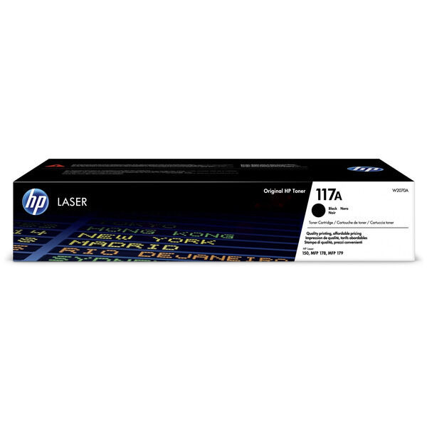 Original Toner HP W2070A (117A) schwarz