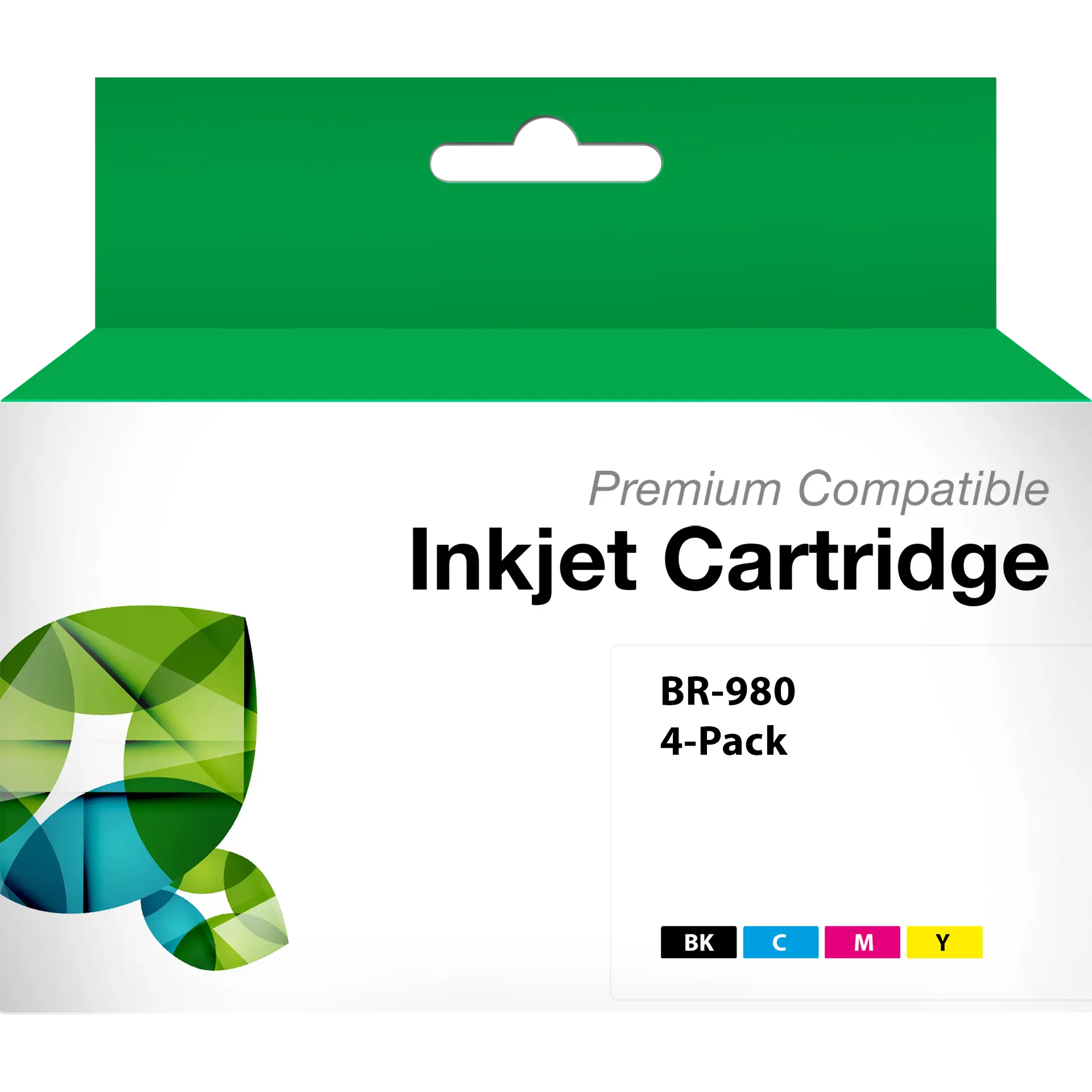 Recycelte Tintenpatronen Brother LC-980/1100 Viererpack CMYK