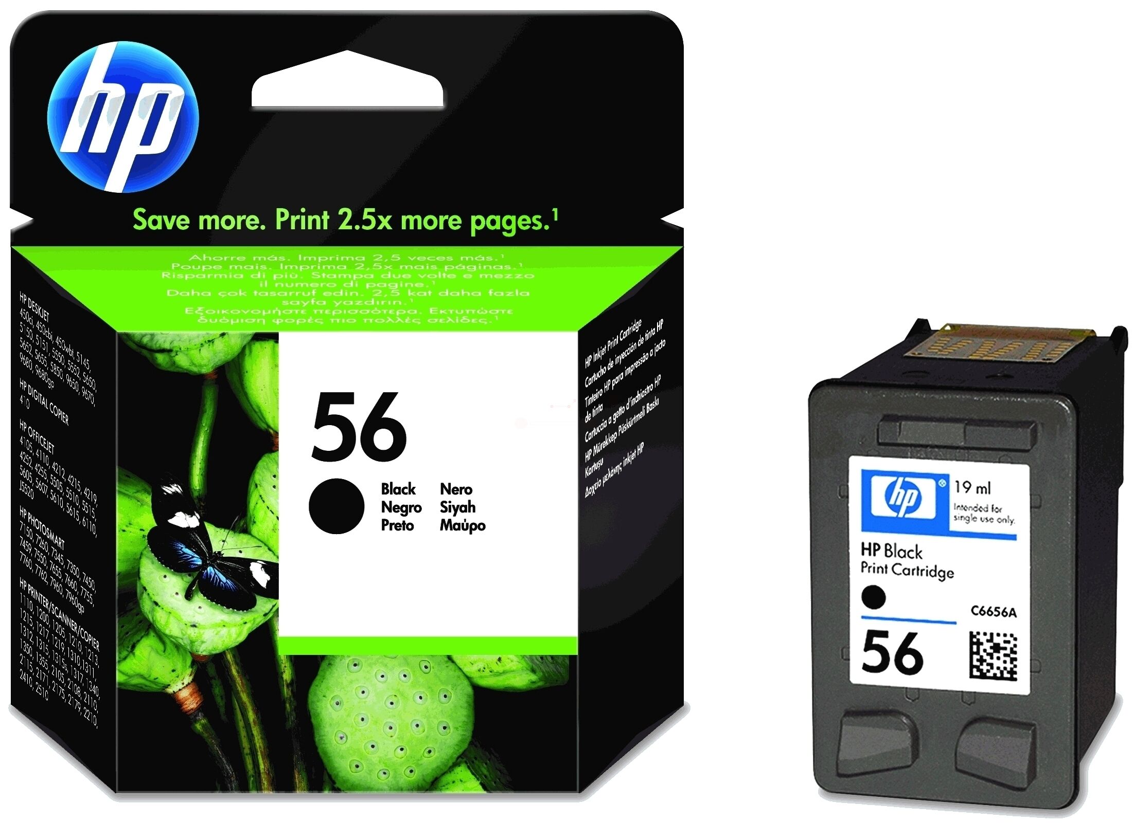 Druckkopfpatrone / HP - C6656AE / 56