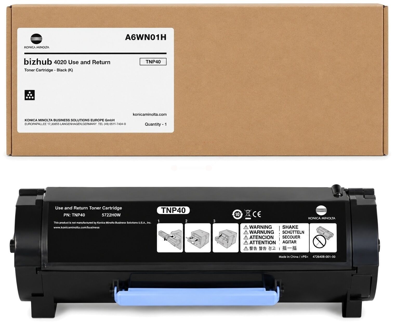 Toner / Konica Minolta - A6WN01H / TNP-40