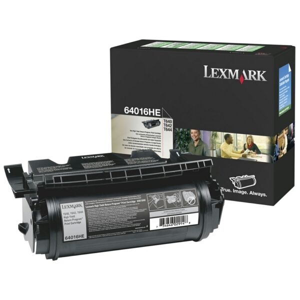 64016HE Original Toner Lexmark 64016HE schwarz