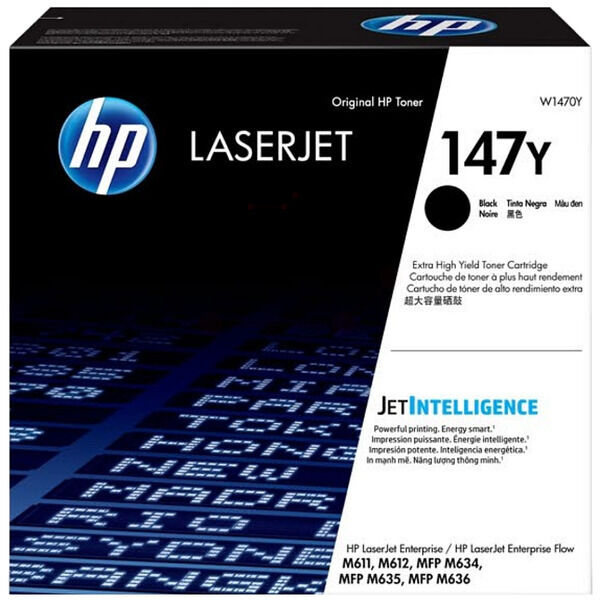 Original Toner HP W1470Y (147Y) schwarz
