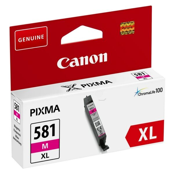2050C001QVbzDKLUqLEH5 Original Tintenpatrone Canon CLI-581XL magenta (2050C001)