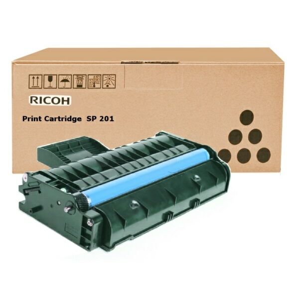 Original Toner Ricoh TYPE SP 201 (407999) schwarz