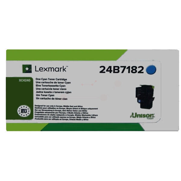 Original Toner Lexmark 24B7182 cyan