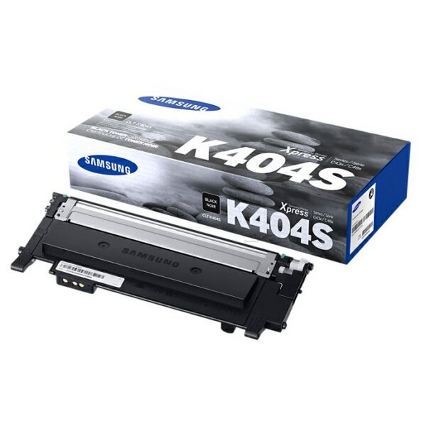 Original Toner Samsung CLT-K404S schwarz (SU100A) 