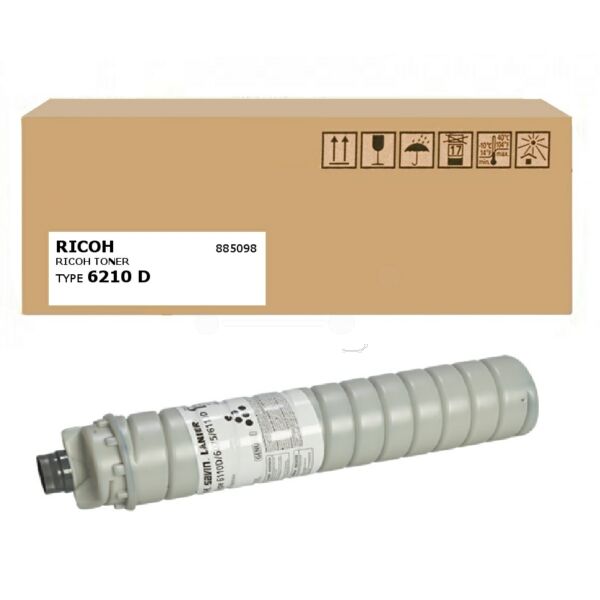 Original Toner Ricoh TYPE 6210 D (885098) schwarz