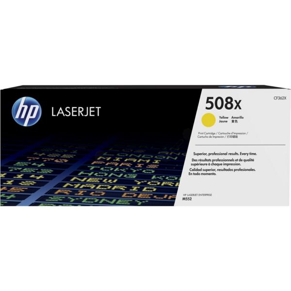 CF362X Original Toner HP CF362X (508X) gelb