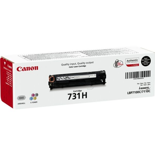 Original Toner Canon CRG 731H (6273B002) schwarz