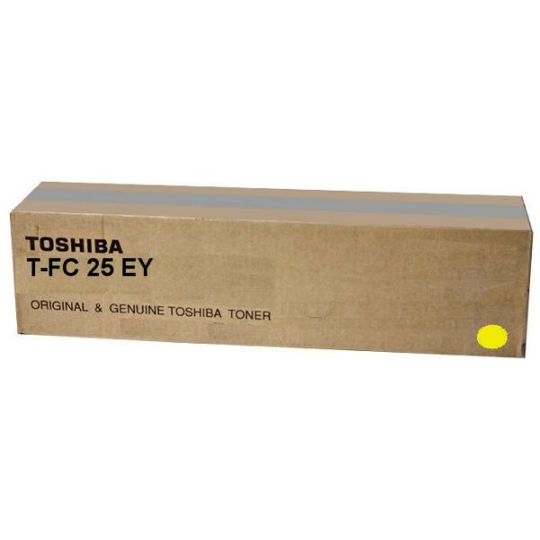 Original Toner Toshiba T-FC 25 EY (6AJ00000081) gelb