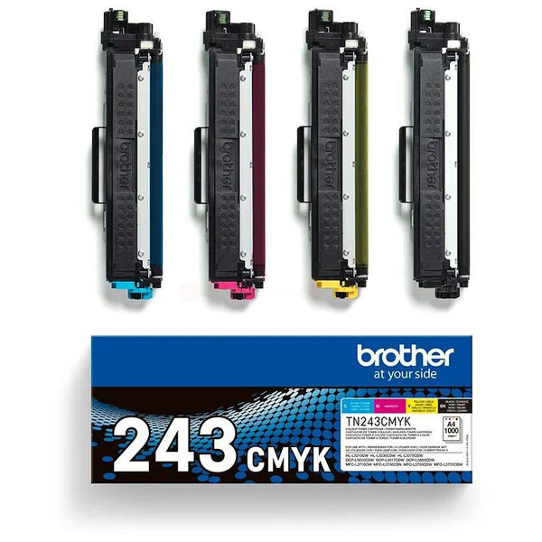 TN243-4PqiZPw7unRS4AH Original Toner Brother TN-243 Viererpack CMYK