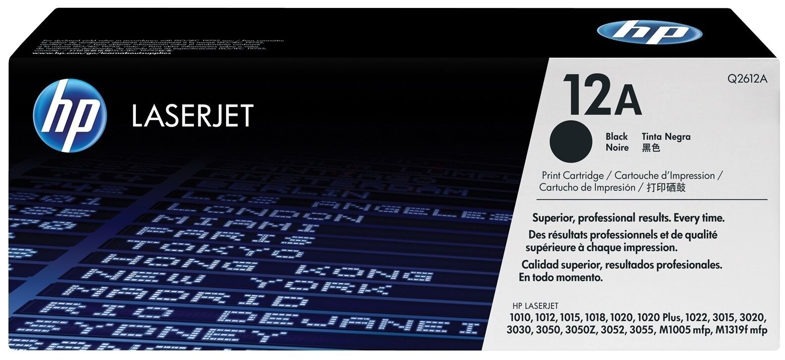 Toner / HP - Q2612A / 12A