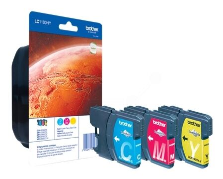 Tinte / Brother - LC-1100 HYRBW BPDR