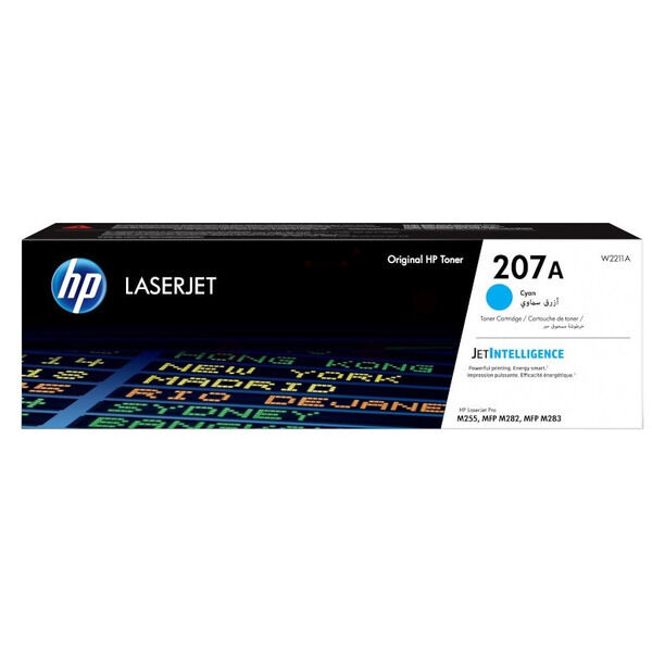 Original Toner HP W2211A (207A) cyan