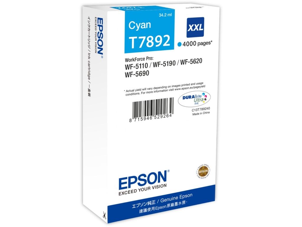 Tinte / Epson - C13T789240 / T7892XXL