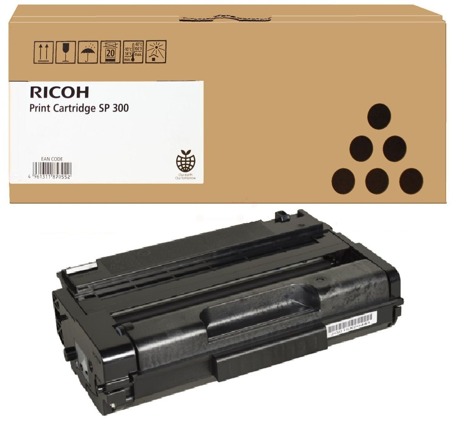 Original Toner Ricoh 406956 schwarz