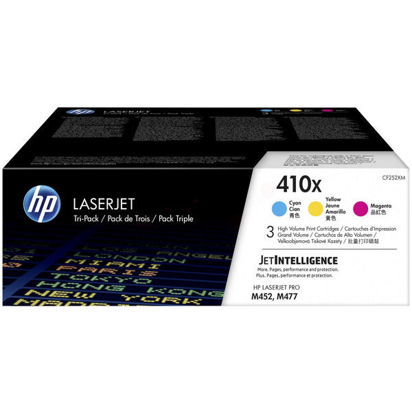 CF252XM Original Toner HP CF252XM (410X) Dreierpack CMY