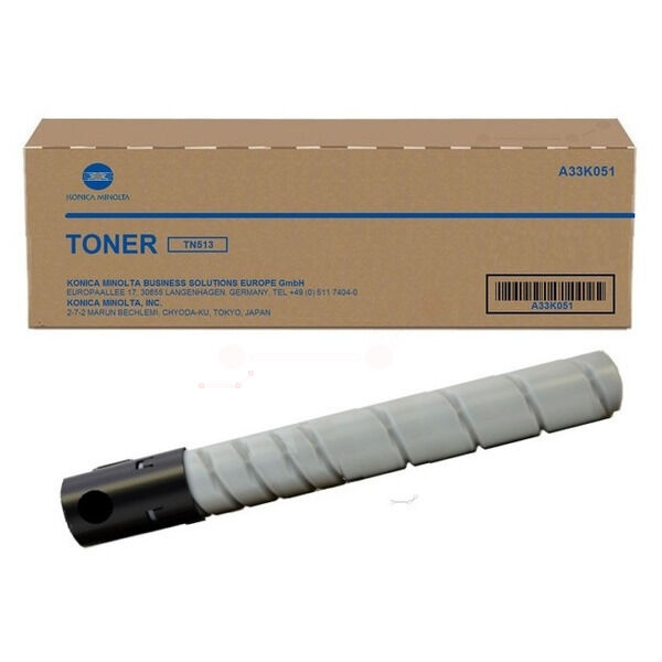 A33K051 Original Toner Konica Minolta TN-513 (A33K051) schwarz