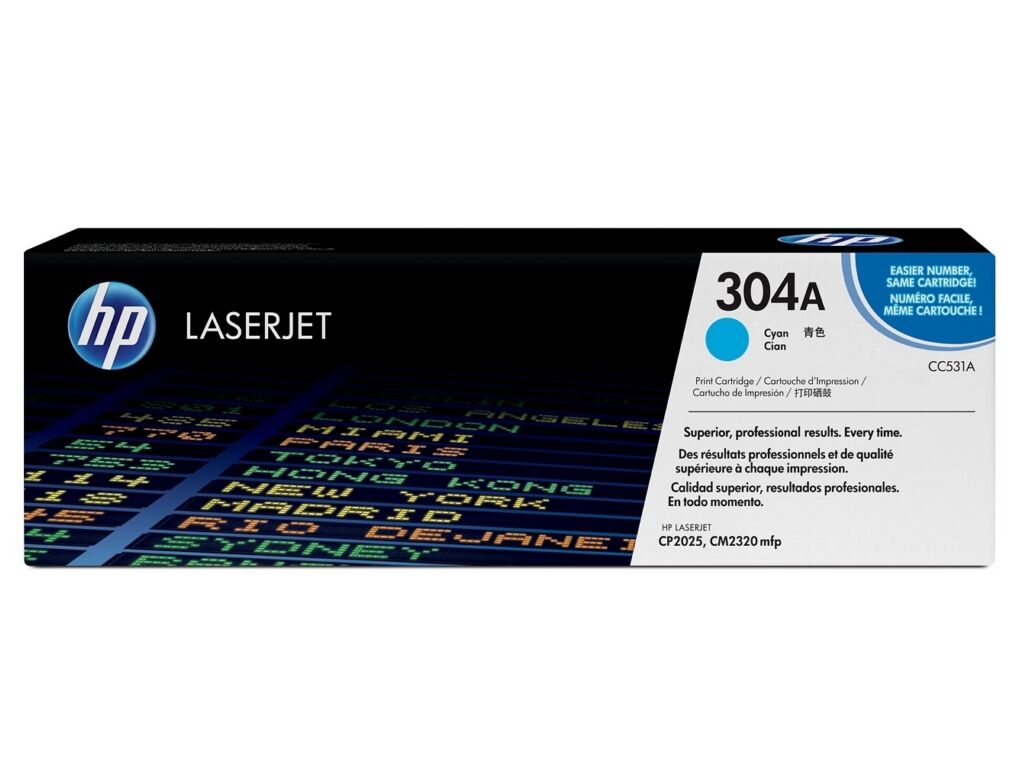 Toner / HP - CC531A / 304A