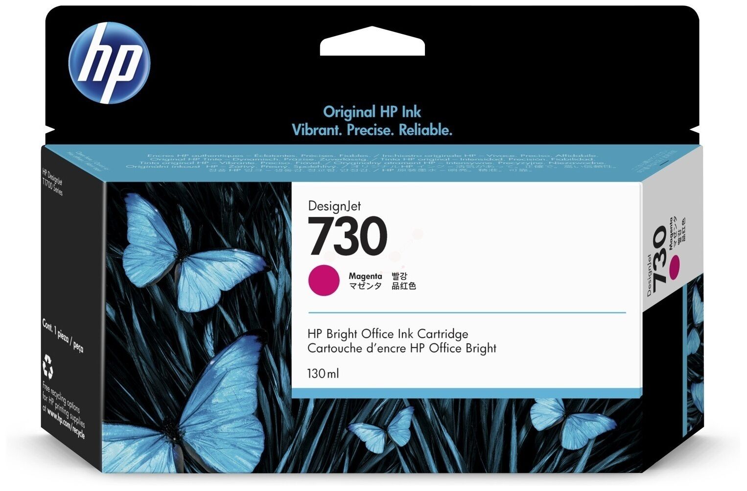 Tinte / HP - P2V63A / 730