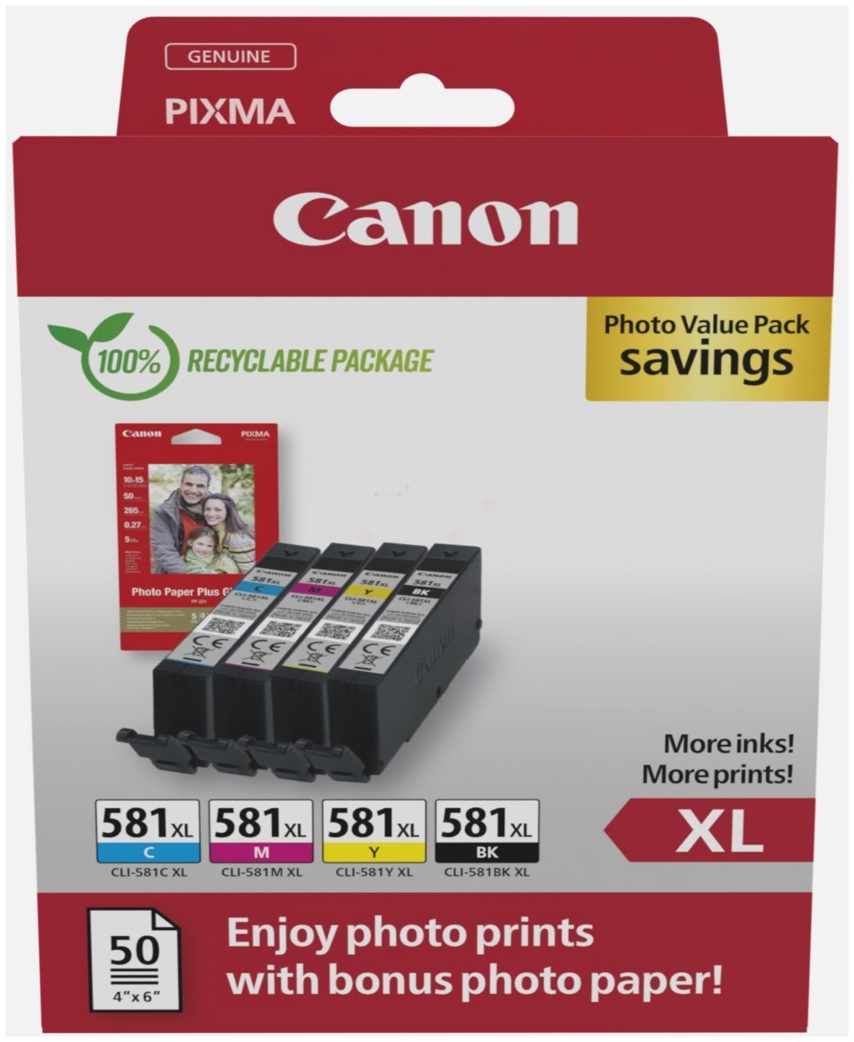 Tinte / Canon - 2052C004 / CLI-581XL