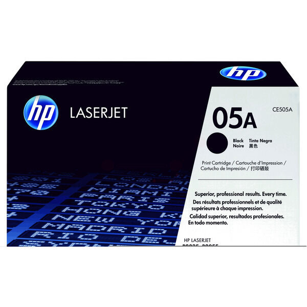 Original Toner HP CE505A (05A) schwarz