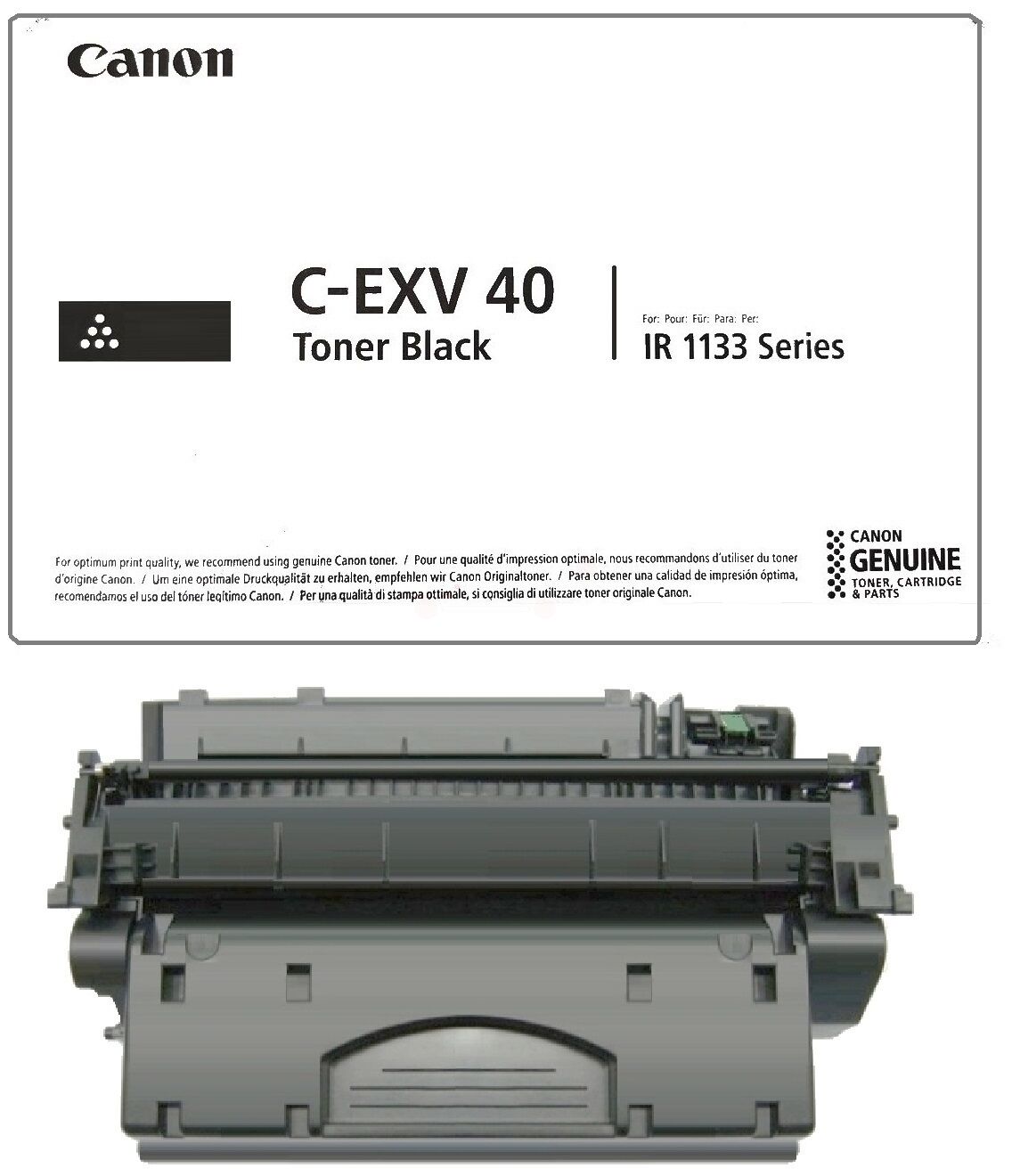 Toner / Canon - 3480B006 / C-EXV40