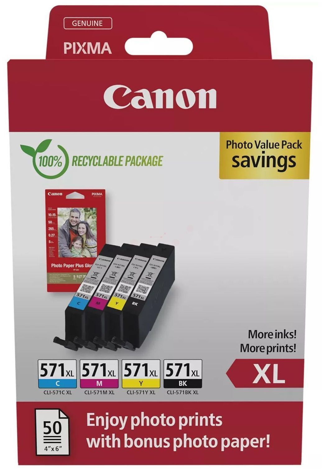 Tinte / Canon - 0332C005 / CLI-571XL
