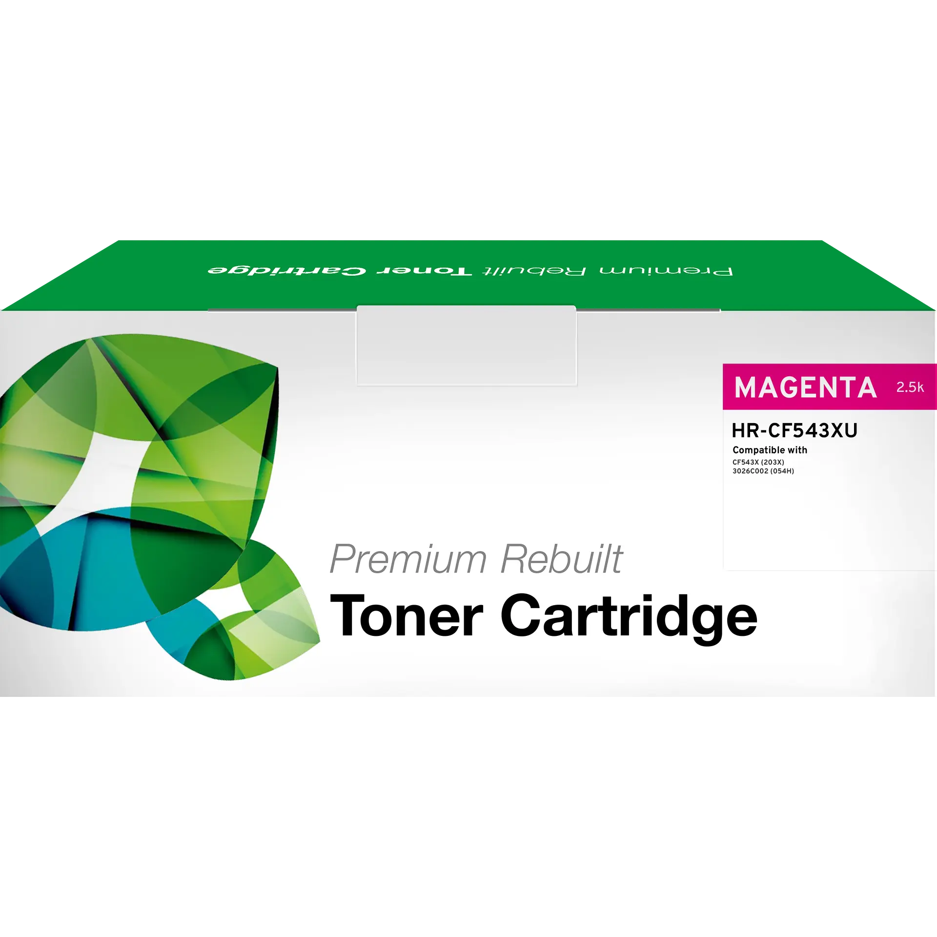 Recycelter Toner HP CF543X/054H magenta (203X) (3026C002)