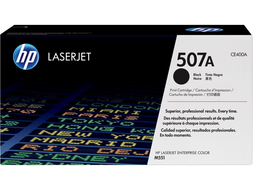 Toner / HP - CE400A / 507A