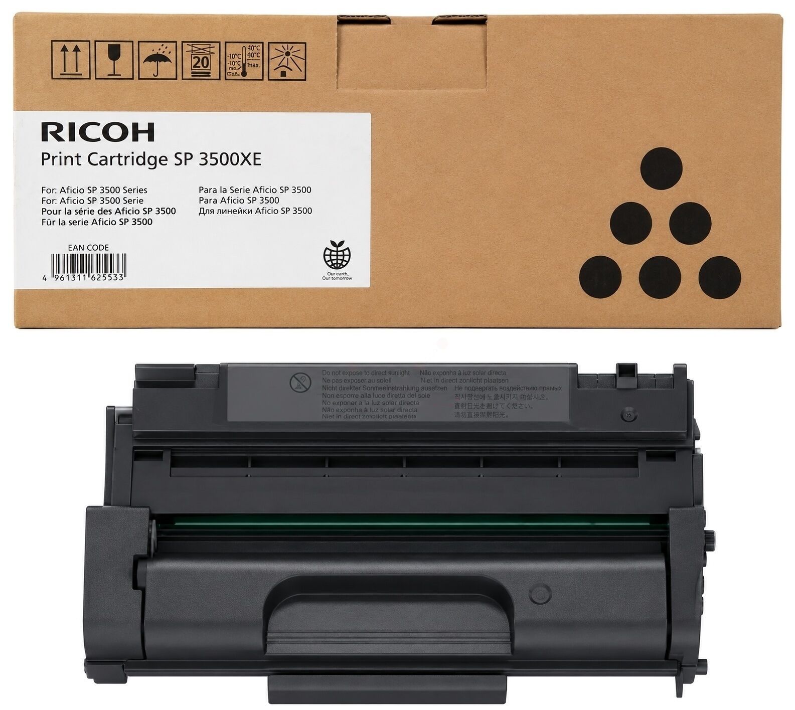 Toner / Ricoh - 407646 / SP3500XE