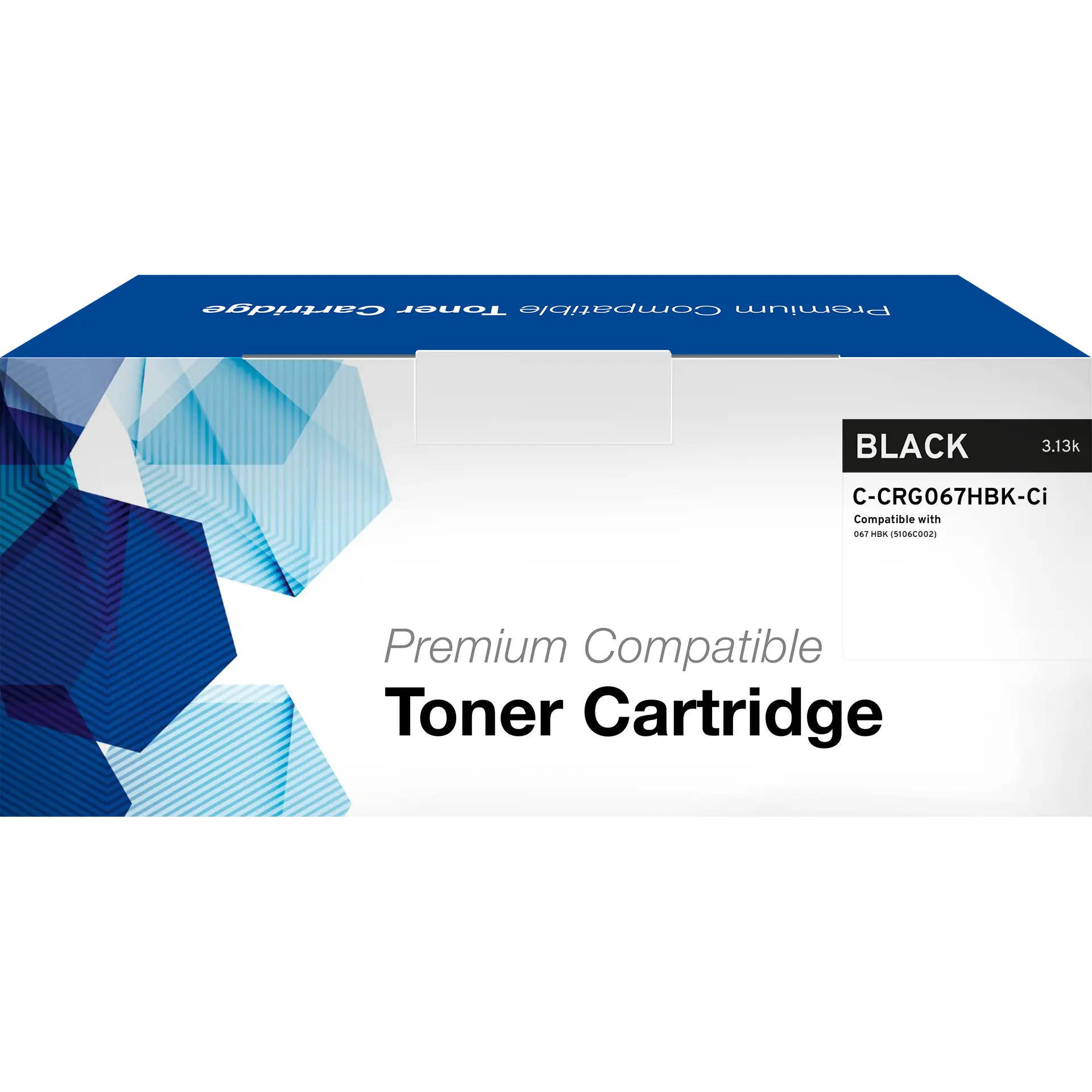 Toner, kompatibel zu Canon CRG 067H (5106C002) schwarz