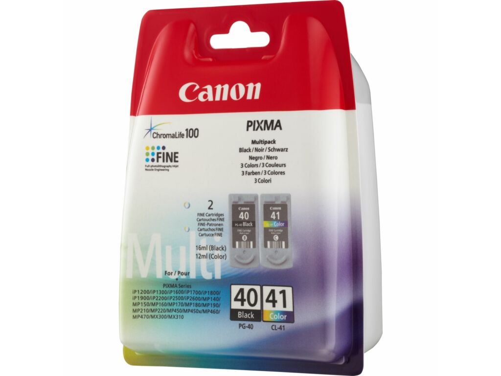 Druckkopfpatrone / Canon - 0615B036 / PG-40+CL-41 Multipack