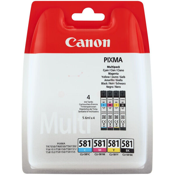 2103C004 Original Tintenpatronen Canon CLI-581 multipack (2103C004)