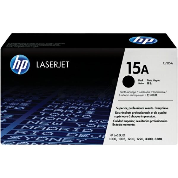 Original Toner HP C7115A (15A) schwarz