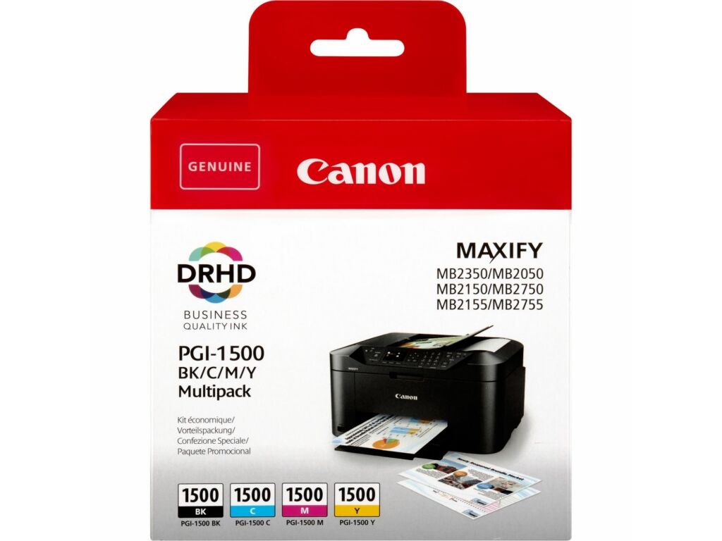 Tinte / Canon - 9218B005 / PGI-1500BKCMY
