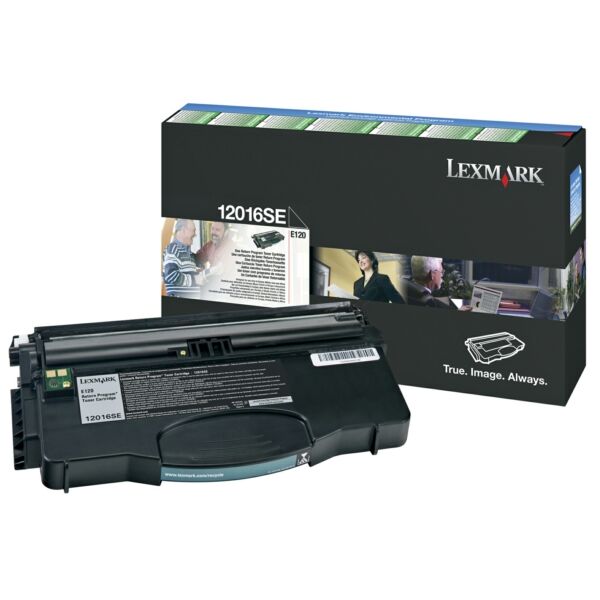 Original Toner Lexmark 12016SE schwarz