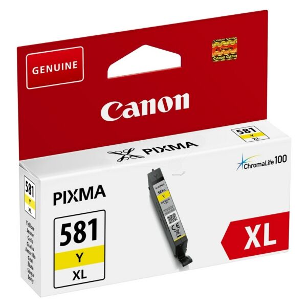 2051C001cvCvI6SWe0xpe Original Tintenpatrone Canon CLI-581XL gelb (2051C001)