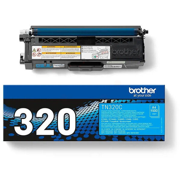 TN-320C21J6B9SAEN3Zw Original Toner Brother TN-320 cyan