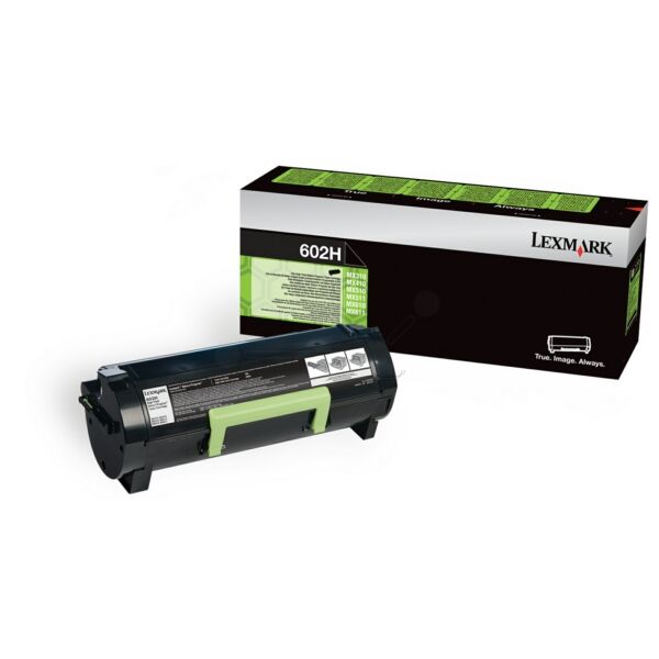 Original Toner Lexmark 602H schwarz