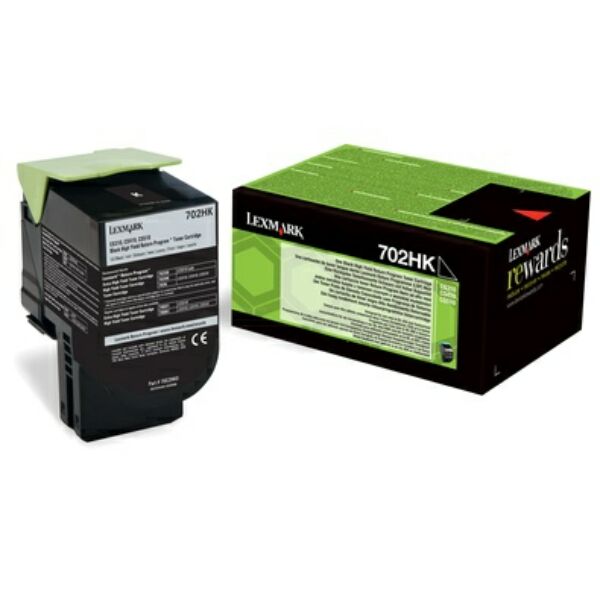 Original Toner Lexmark 70C2HK0 schwarz
