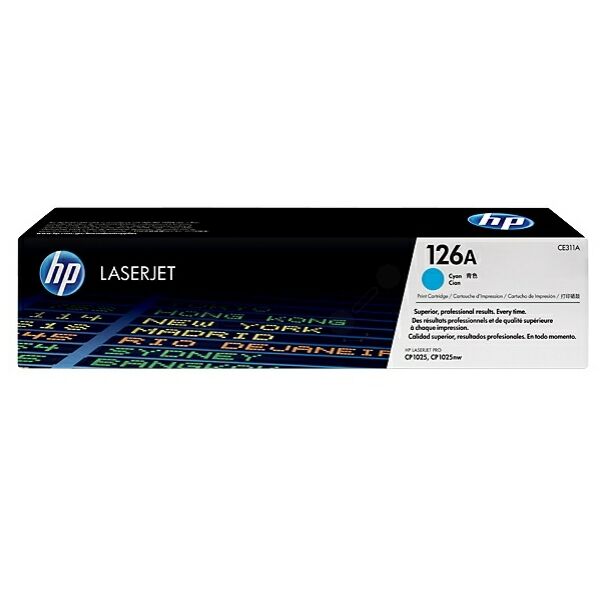 CE311A Original Toner HP CE311A (126A) cyan