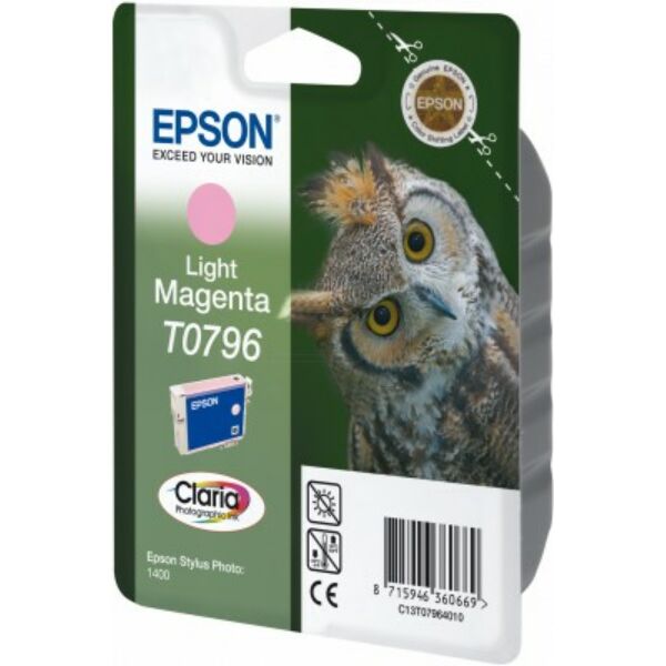 Original Tintenpatrone Epson T0796 (C13T07964010) foto magenta