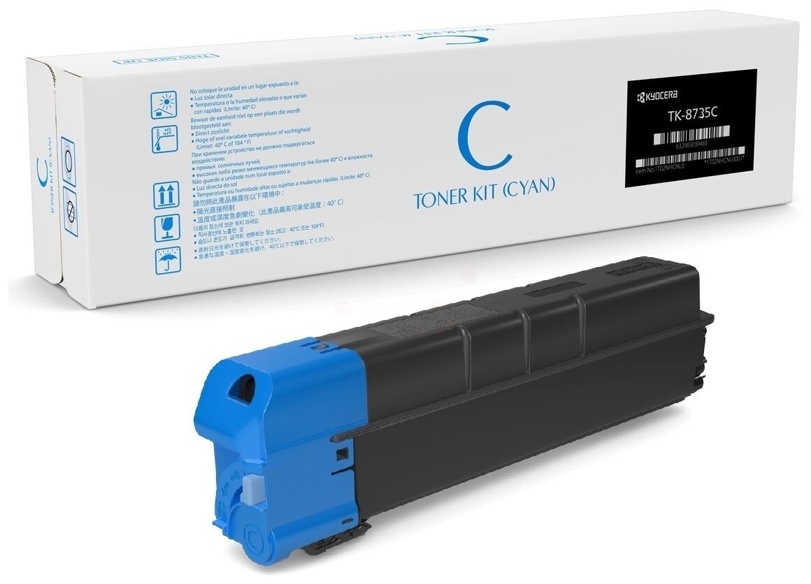 Toner / Kyocera - 1T02XNCNL0 / TK-8735C