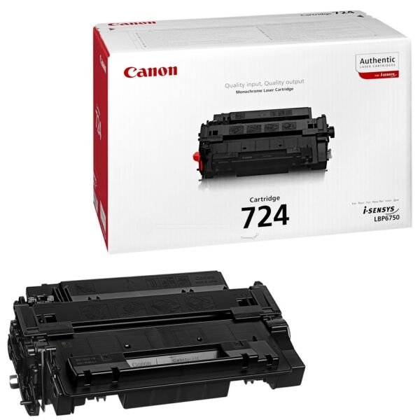 Original Toner Canon CRG 724 (3481B002) schwarz