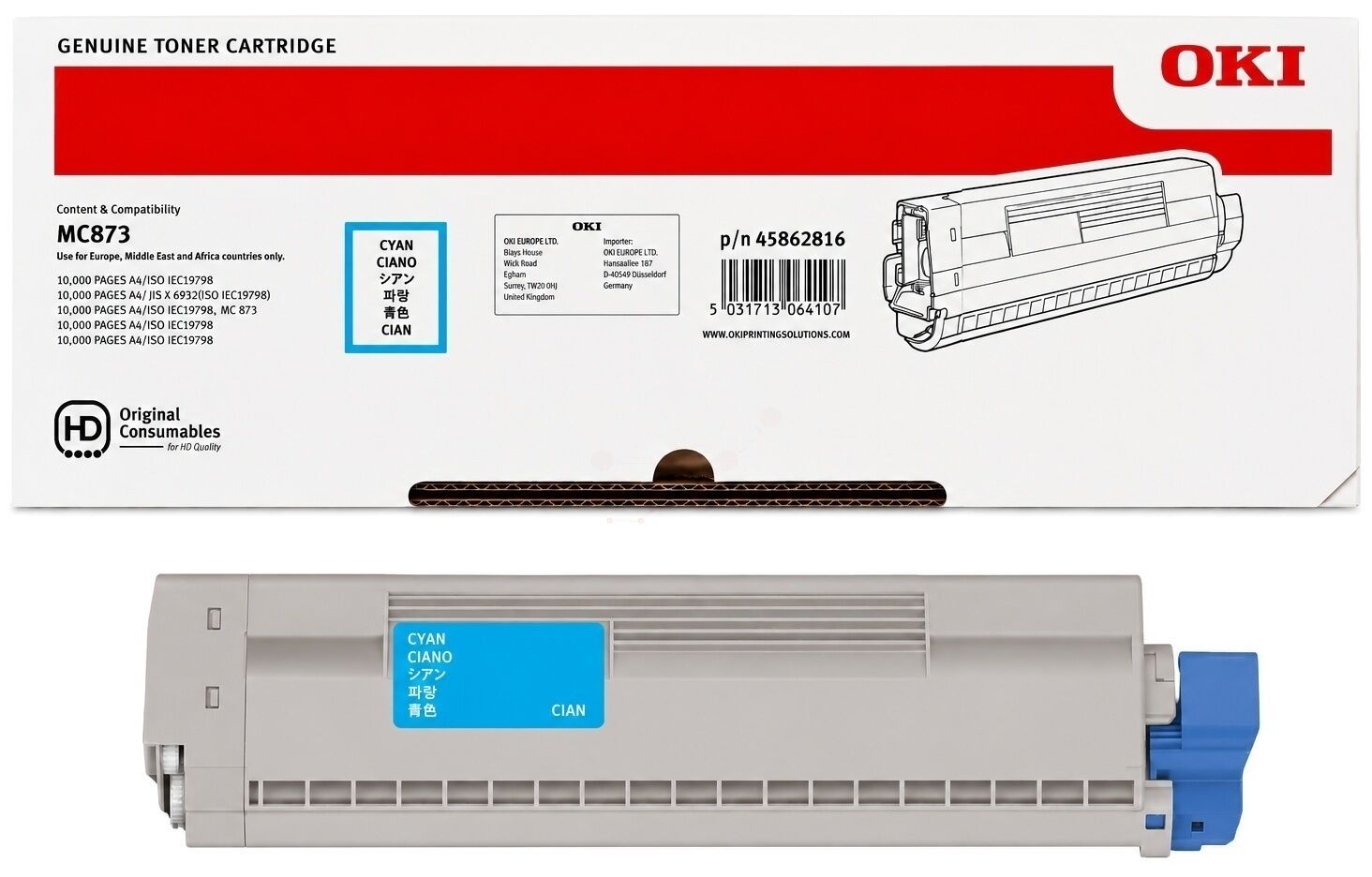 Toner / OKI - 45862816