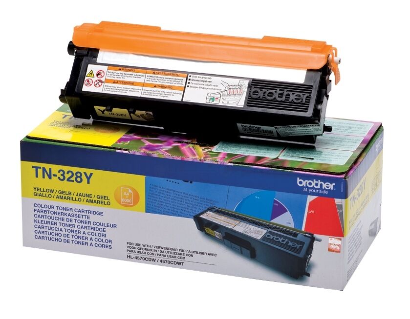 Toner / Brother - TN-328 Y