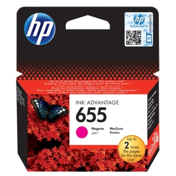 Original Druckerpatrone HP 655 (CZ111AE) magenta